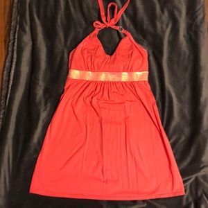 Victoria’s Secret Halter dress with built in bra